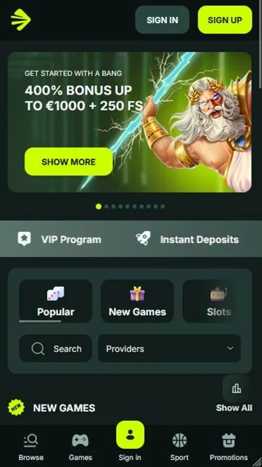 BetNjet - Casino en ligne sans vérification 2026