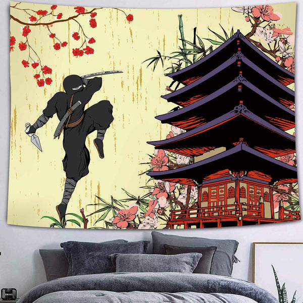 Tenture Murale Ninja