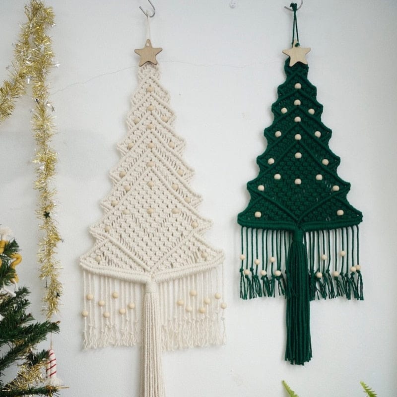 Sapin Noel Macrame